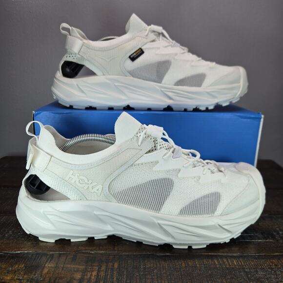 NEW Hoka One One Hopara 2 Mens Size 12 D Running Water Shoes 1147650 RAWW White - Picture 1 of 11